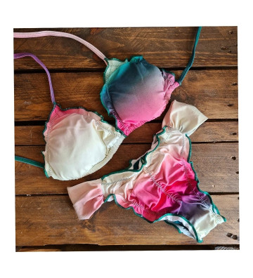 Bikini Brasileño Sunset Waves