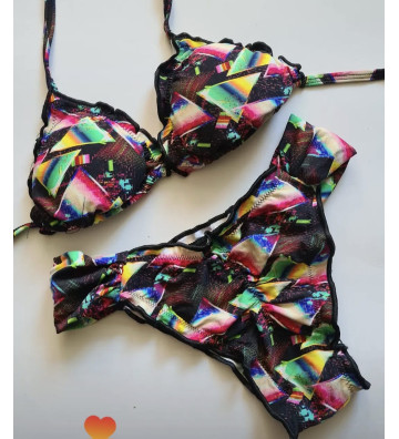 Bikini Brasileño Cyber Neon